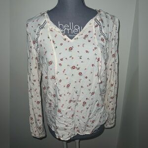 Floral Print Women's Top